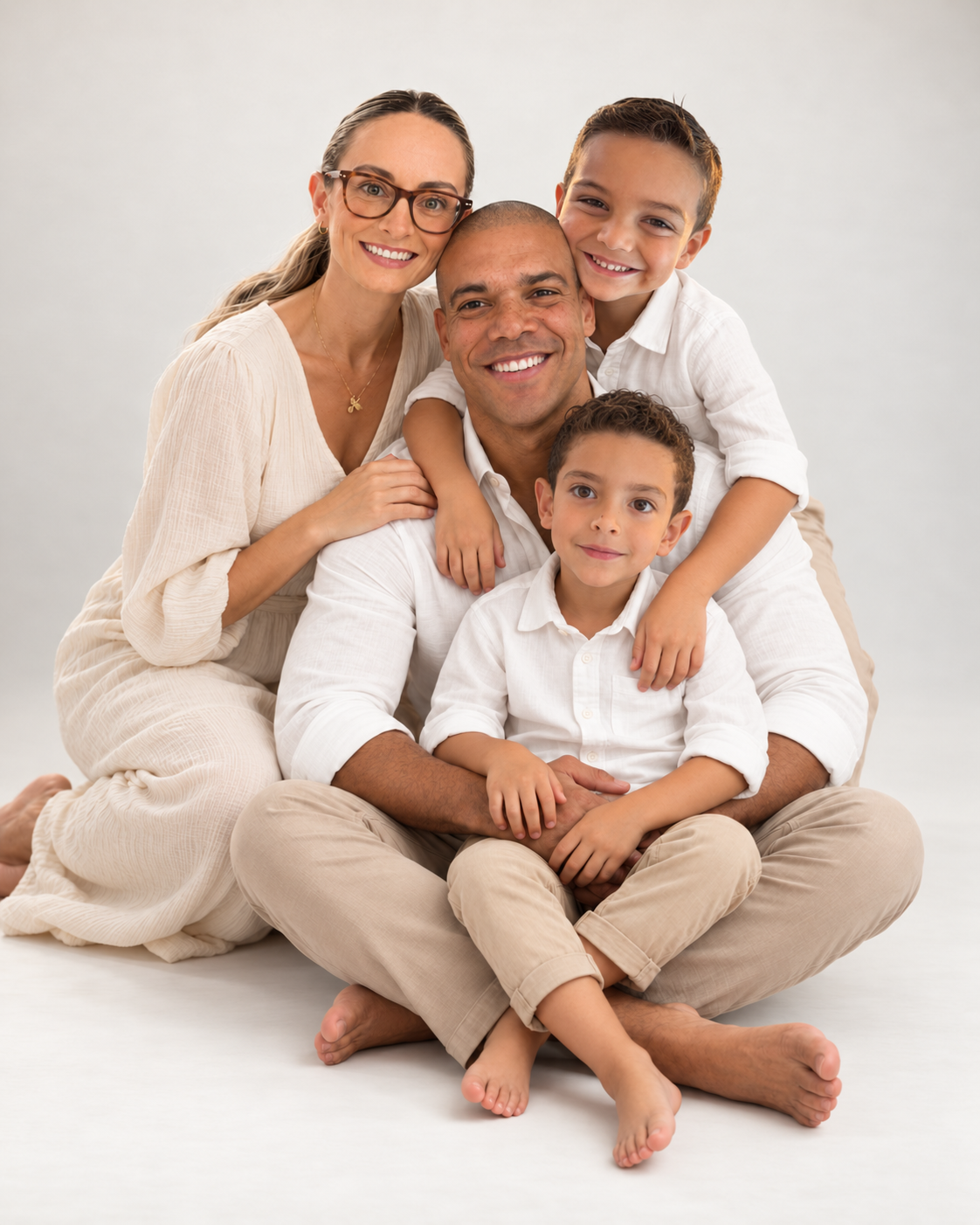 Family portrait supplied by WDS